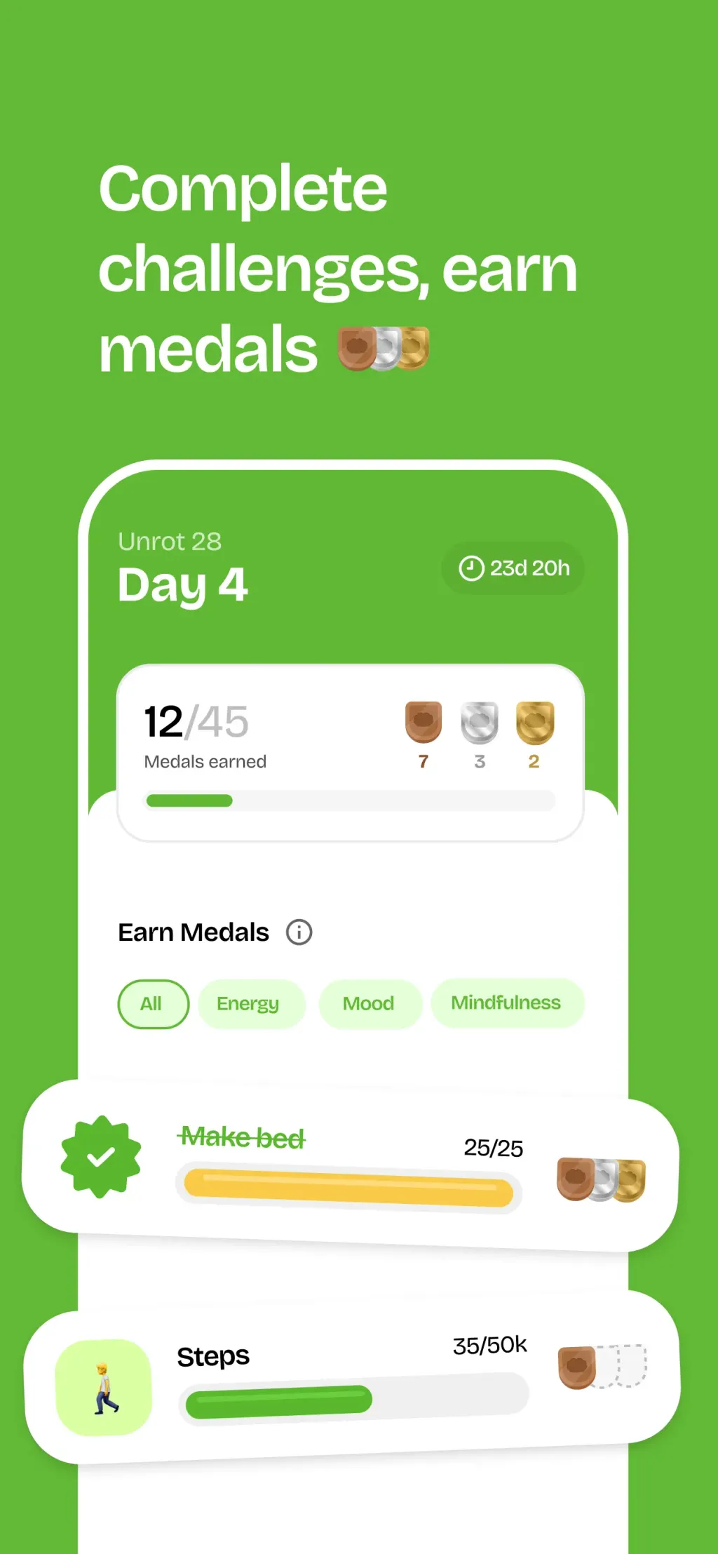 Unrot: Earn your Screen Time App Store screenshot 8