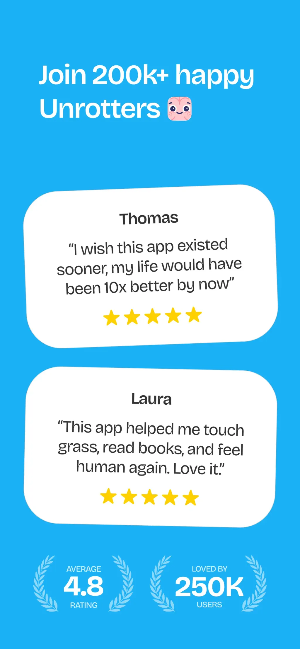 Unrot: Earn your Screen Time App Store screenshot 9