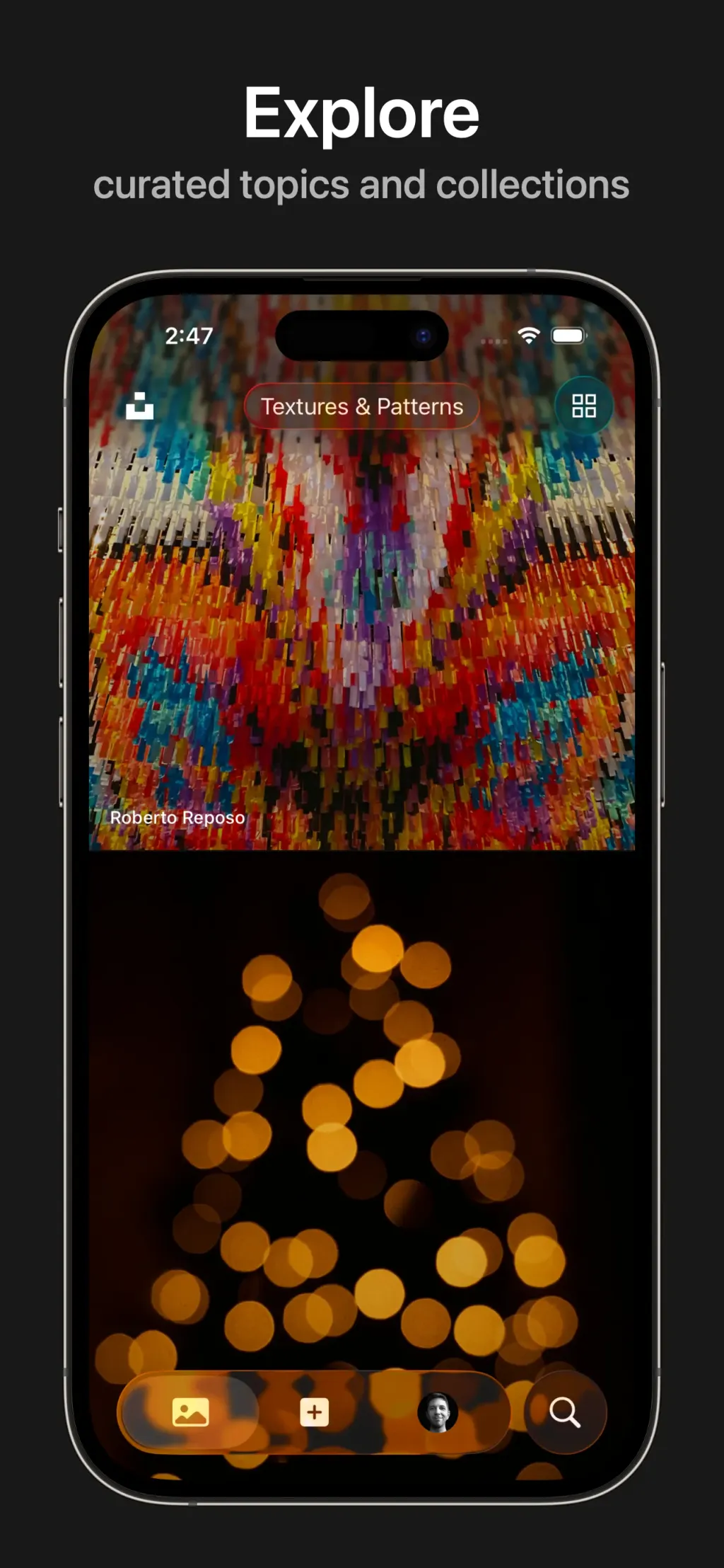 Unsplash App Store screenshot 2