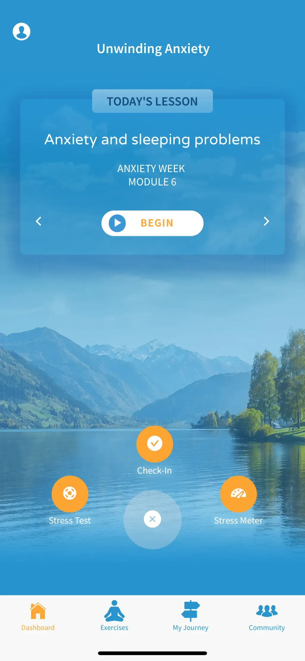 Unwinding Anxiety App Store screenshot 1