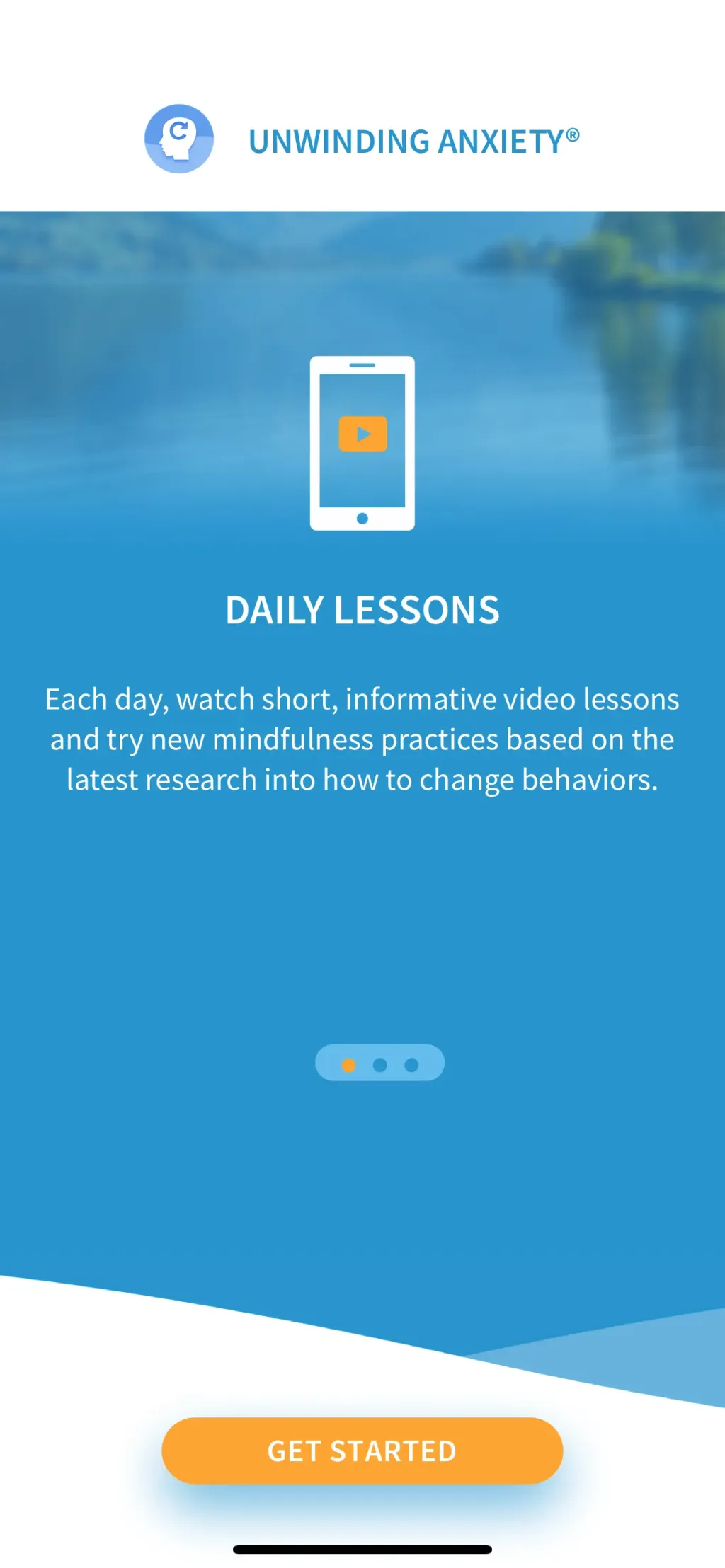 Unwinding Anxiety App Store screenshot 2