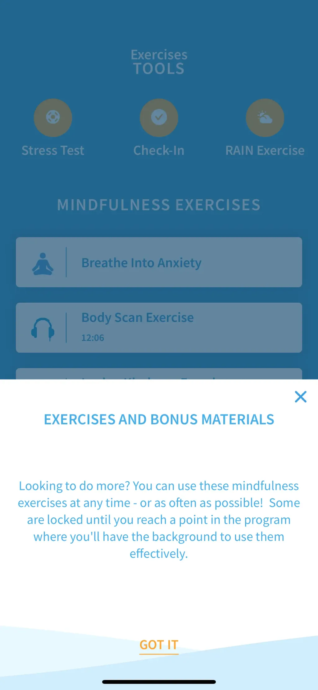 Unwinding Anxiety App Store screenshot 4