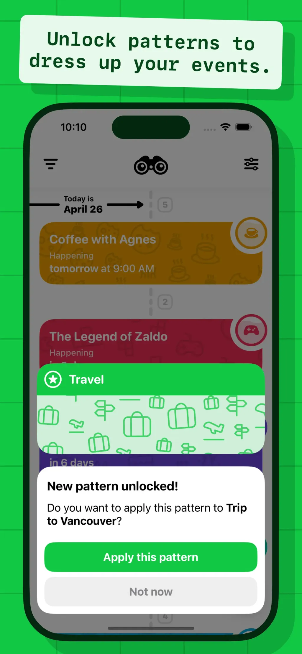 Up Ahead: Countdown Widgets App Store screenshot 4