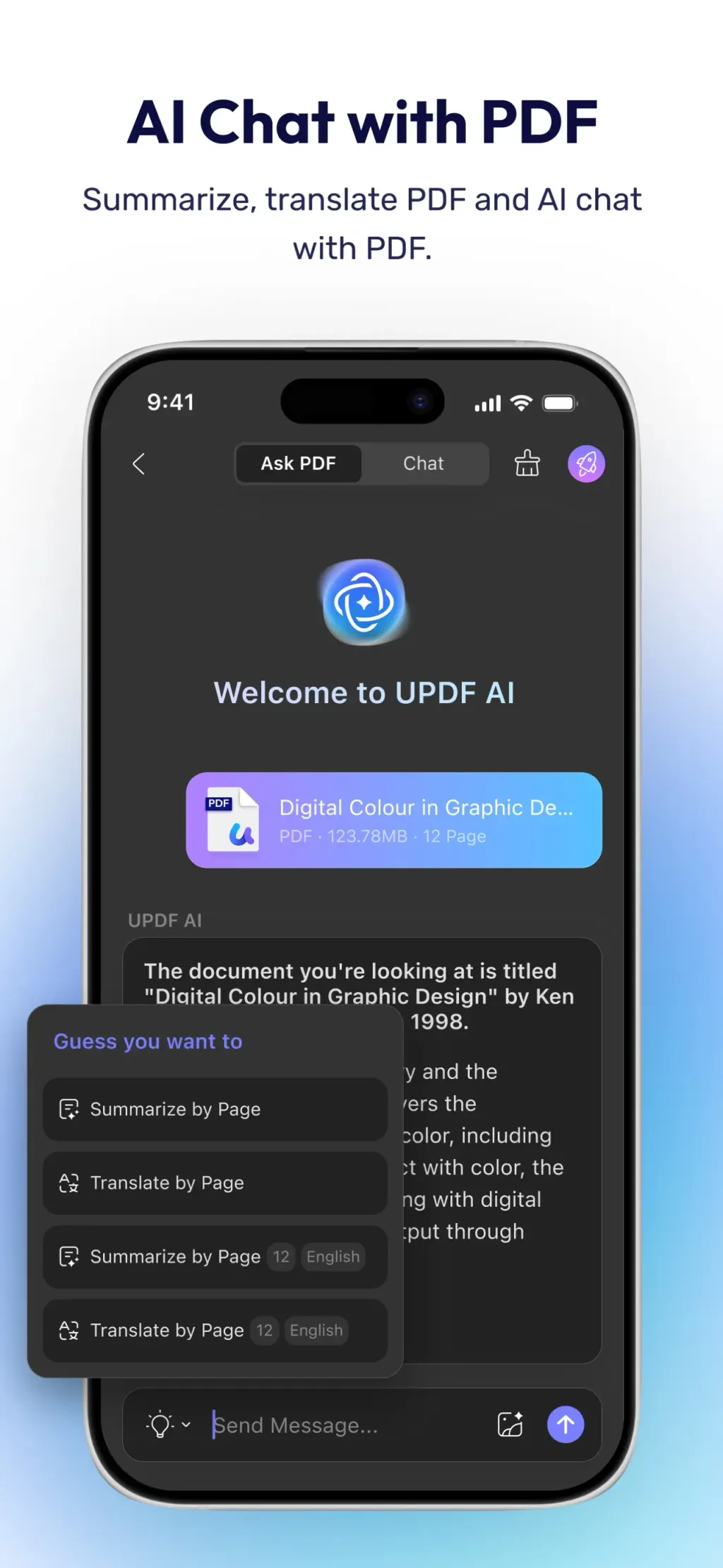 UPDF - AI-Powered PDF Editor App Store screenshot 8