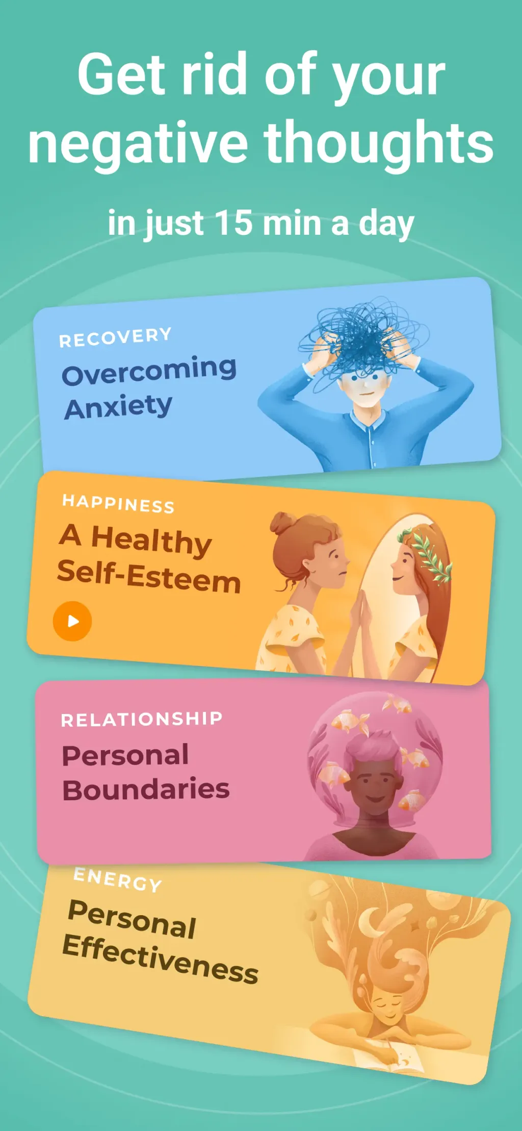 UpLife: CBT Therapy, Self Care App Store screenshot 2