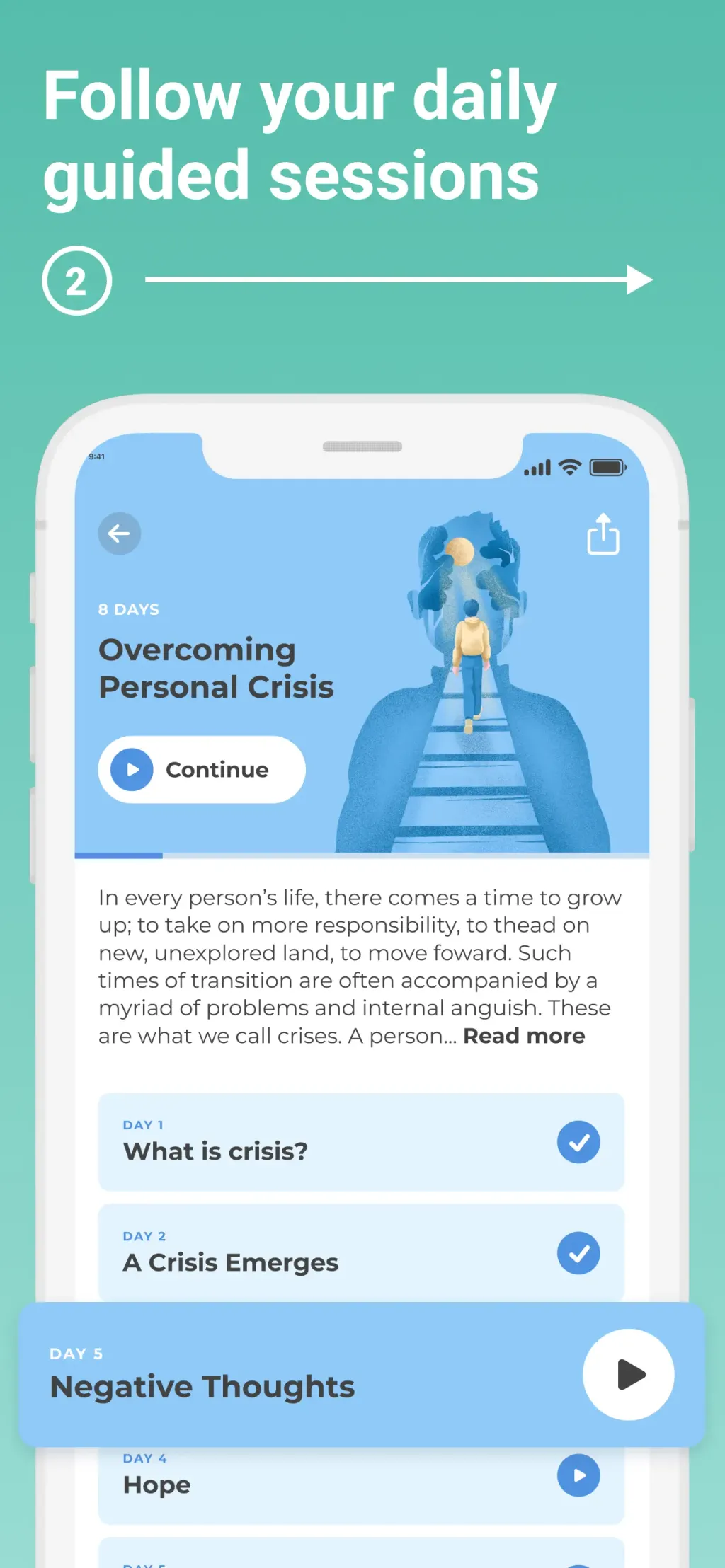 UpLife: CBT Therapy, Self Care App Store screenshot 4