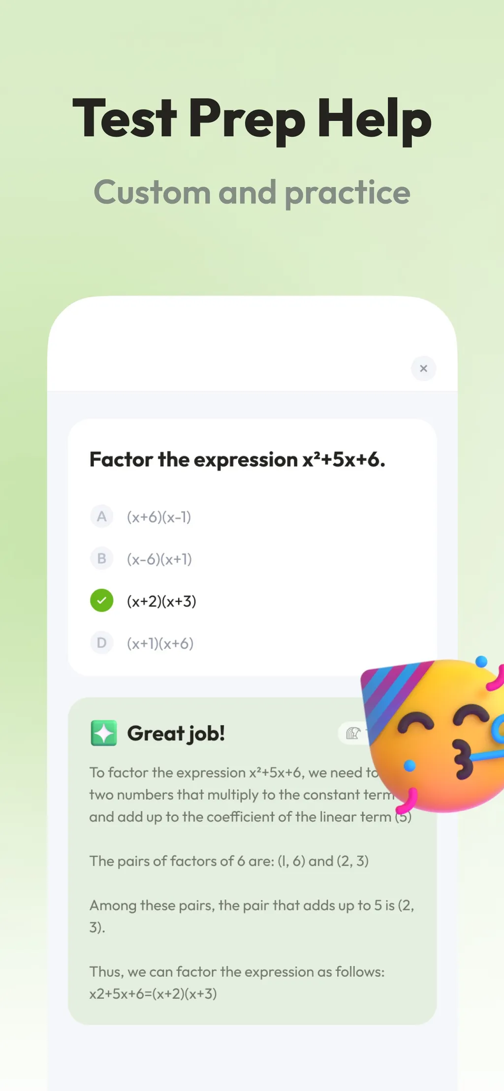 Camera Math Solver - UpStudy screenshot 2