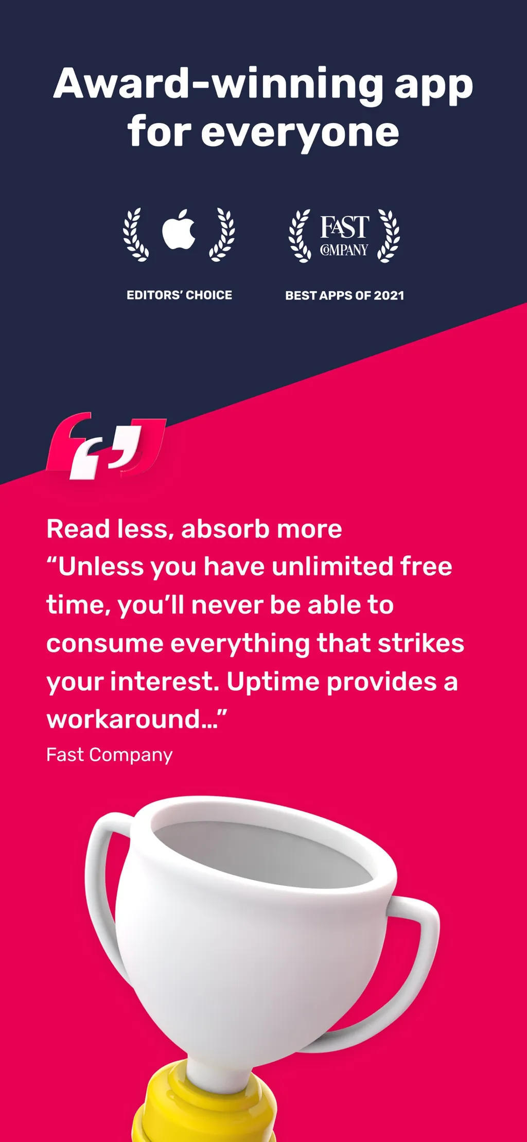 Uptime: Get smarter, stand out App Store screenshot 7