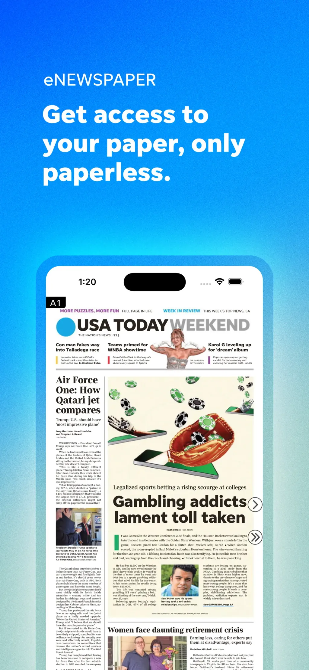 USA TODAY: US & Breaking News screenshot 1