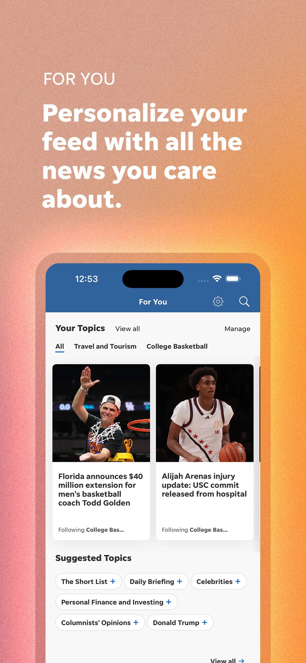 USA TODAY: US & Breaking News App Store screenshot 4