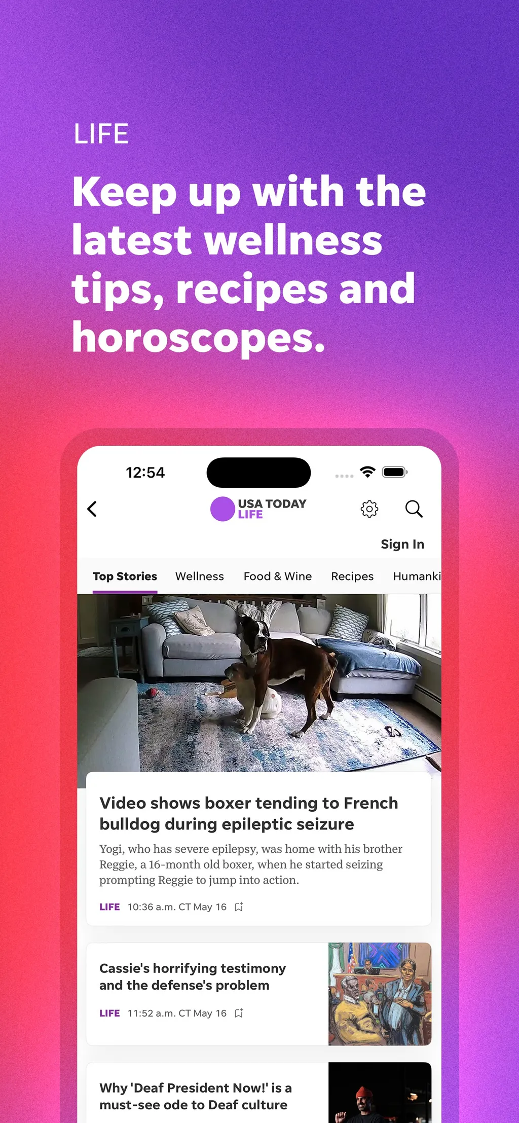 USA TODAY: US & Breaking News App Store screenshot 7