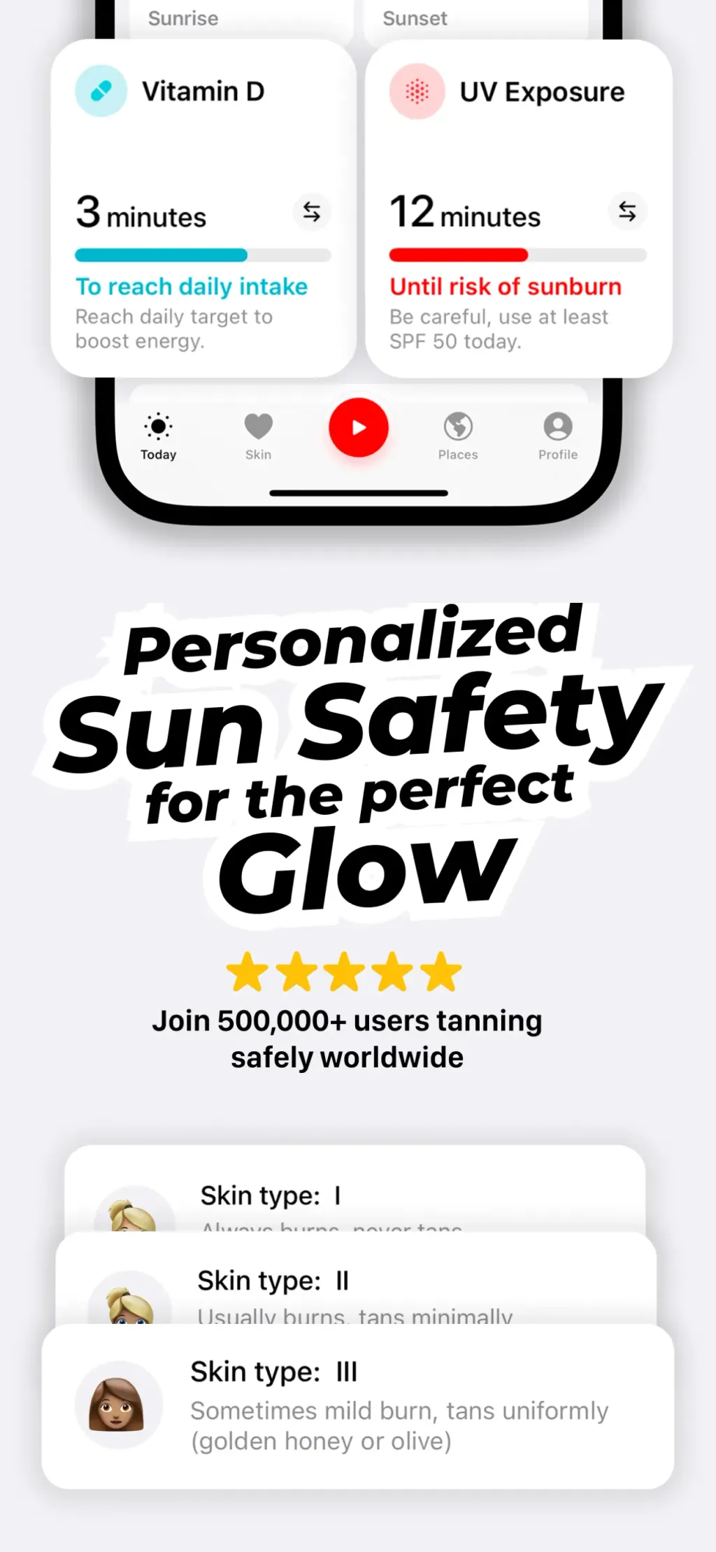 SunSafe: UV Index & Tanning screenshot 1