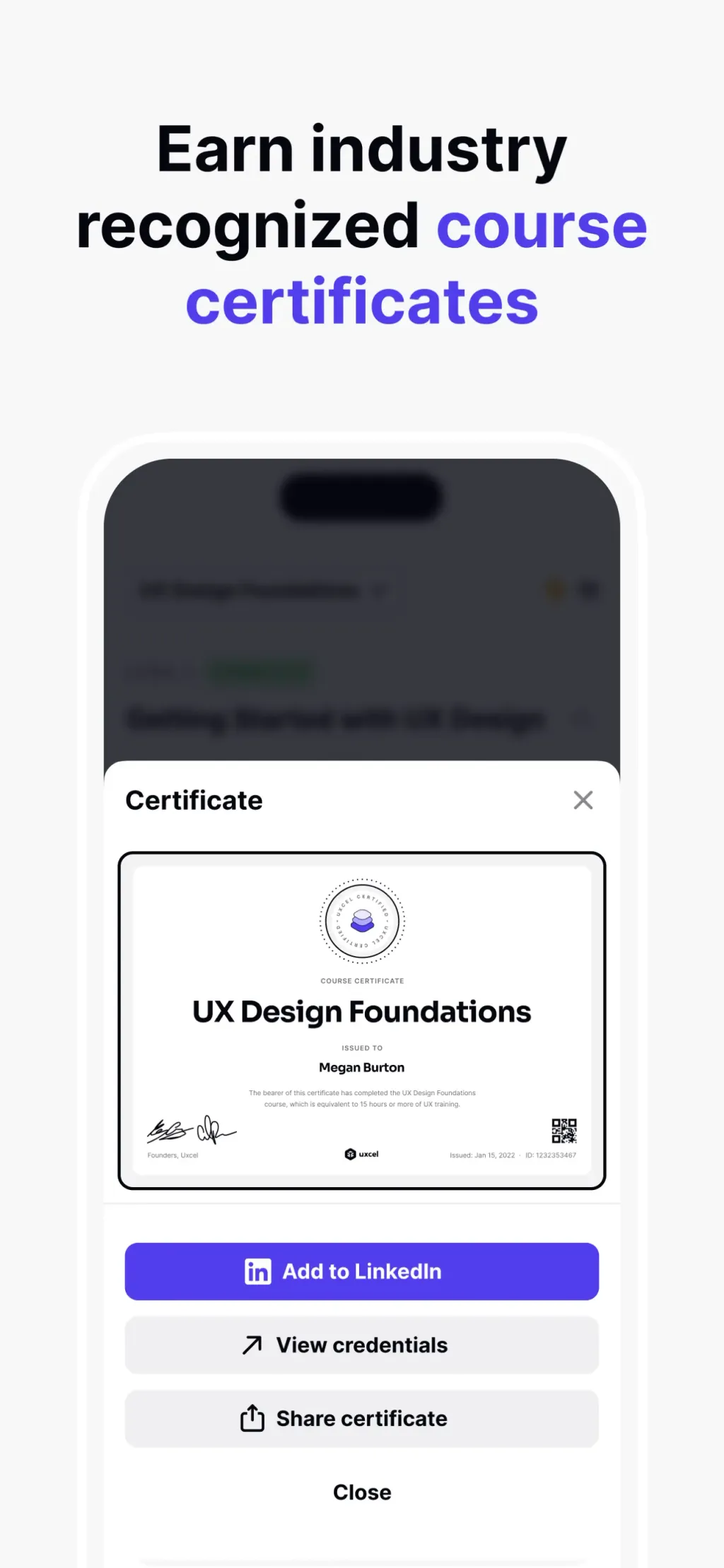 Uxcel: Learn UX design, PM, AI App Store screenshot 5