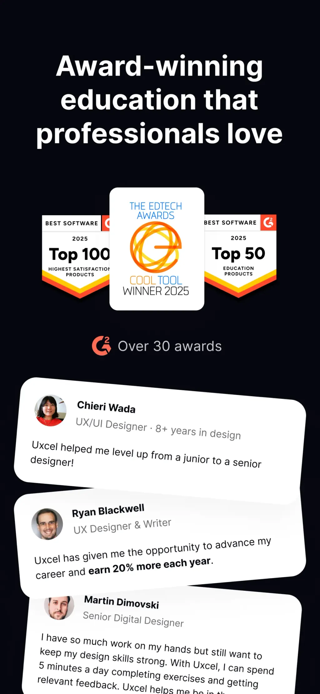 Uxcel: Learn UX design, PM, AI App Store screenshot 8