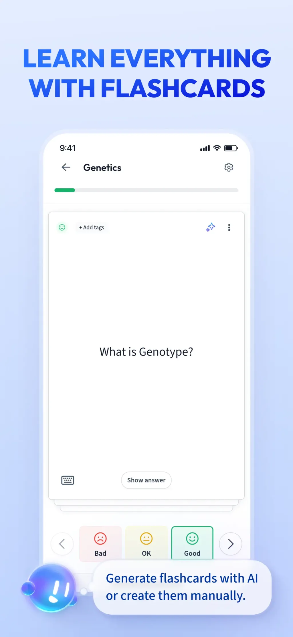 Vaia: AI Flashcards. Study App App Store screenshot 3