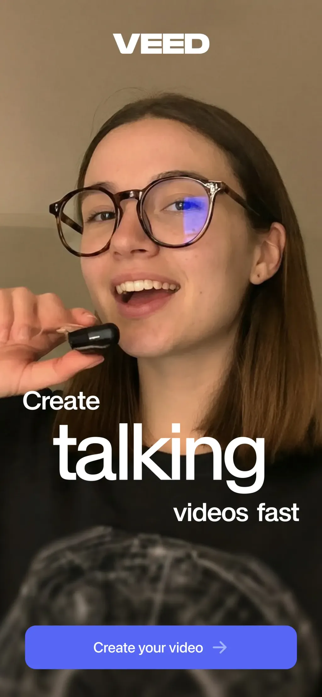 VEED Shorts: AI videos App Store screenshot 1