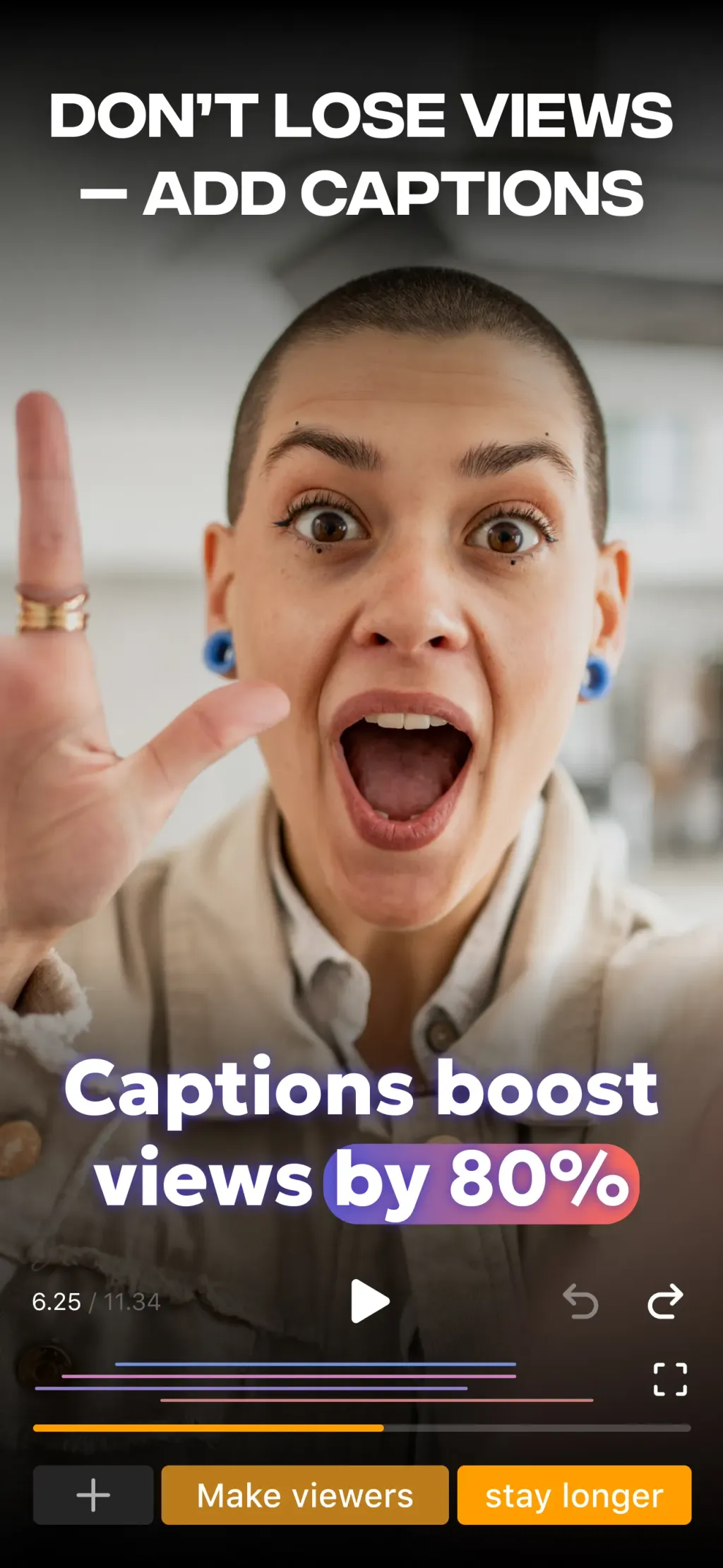 Verba: Auto Captions for Video App Store screenshot 1