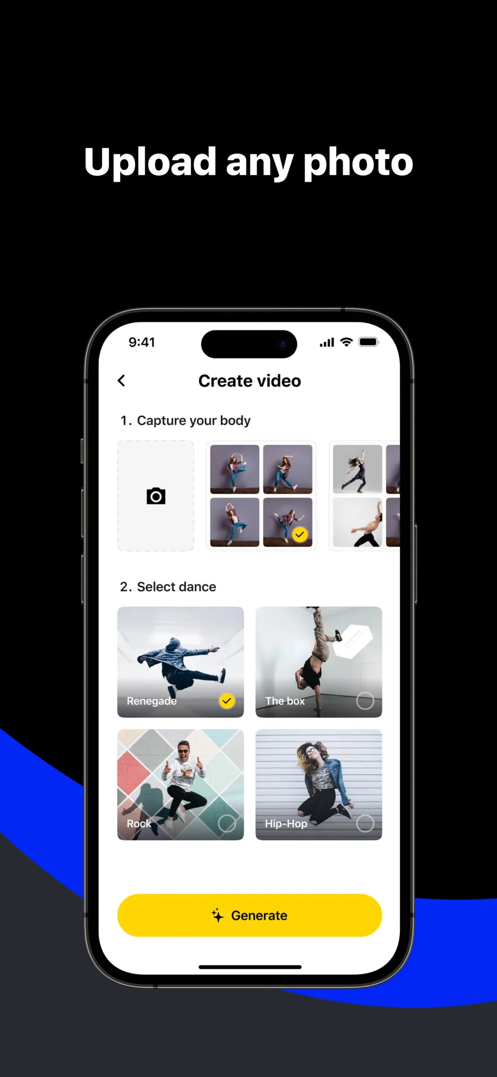 Vid AI: Animation, Dance App Store screenshot 3