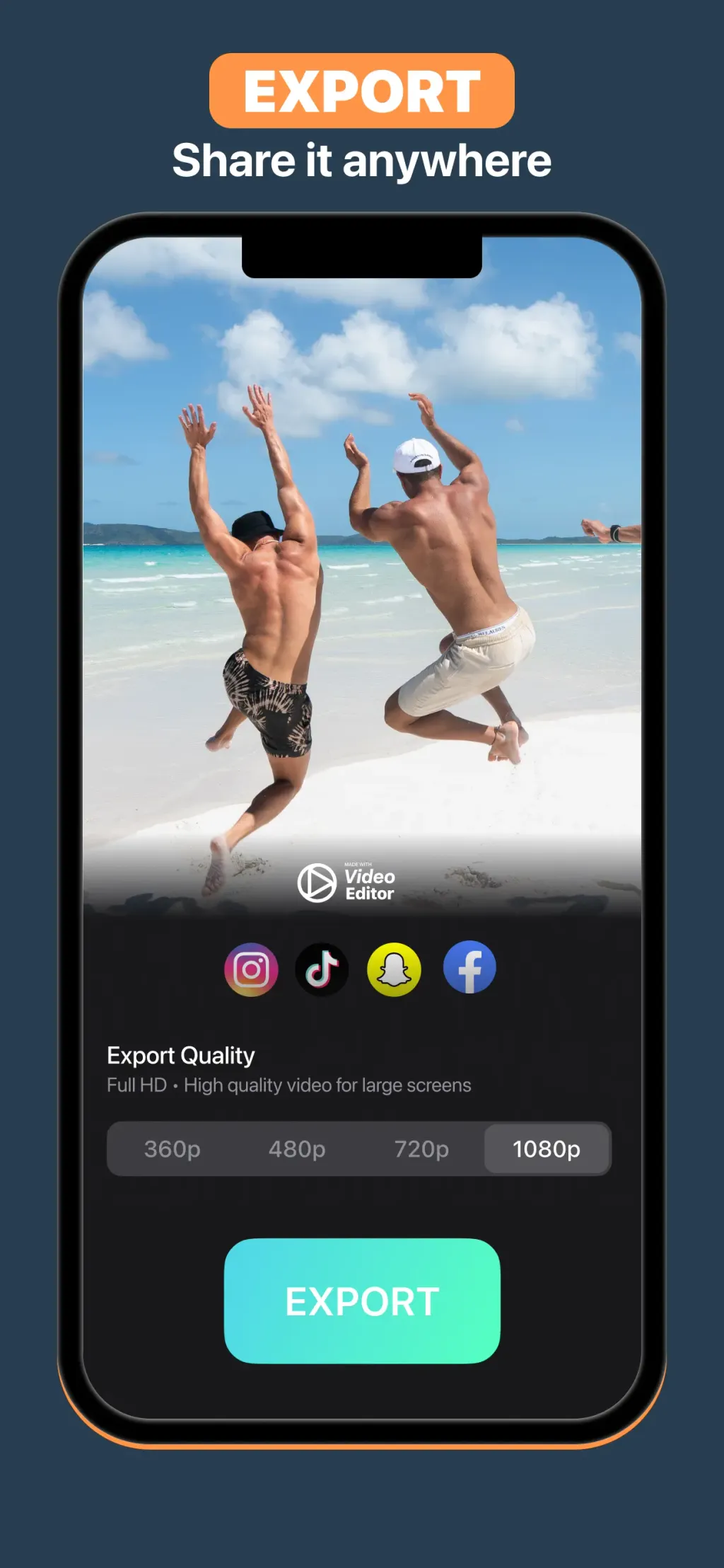 Video Editor · App Store screenshot 6