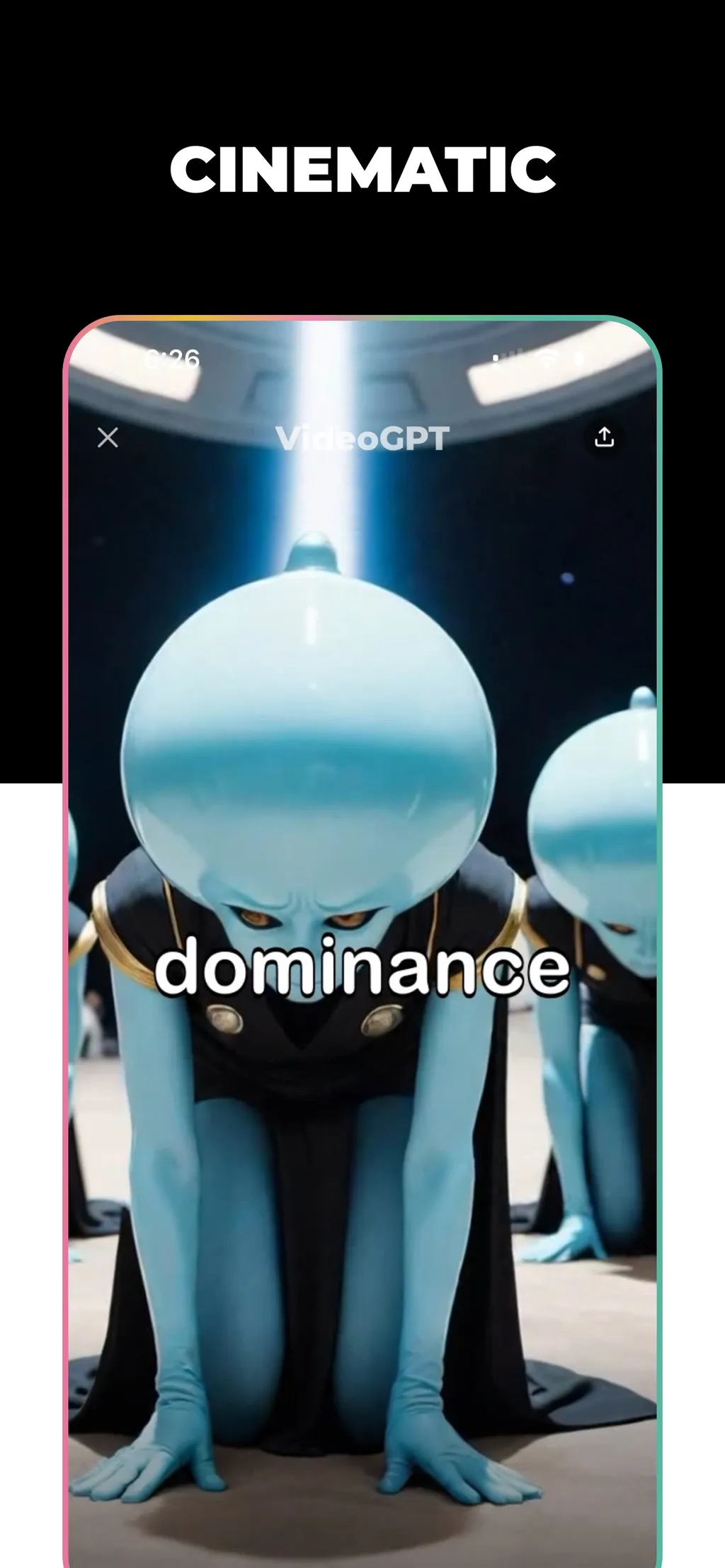 VideoGPT - AI Video Generator App Store screenshot 4