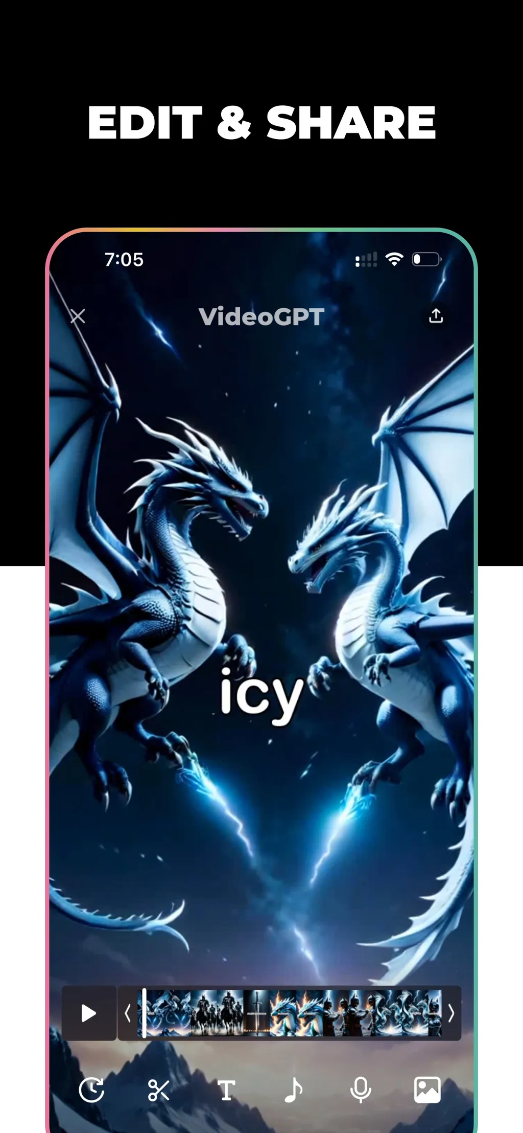 VideoGPT - AI Video Generator App Store screenshot 8