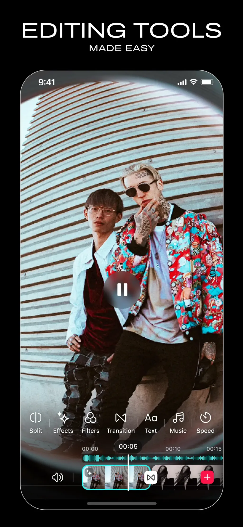 Vids AI - Reels Video Editor App Store screenshot 5