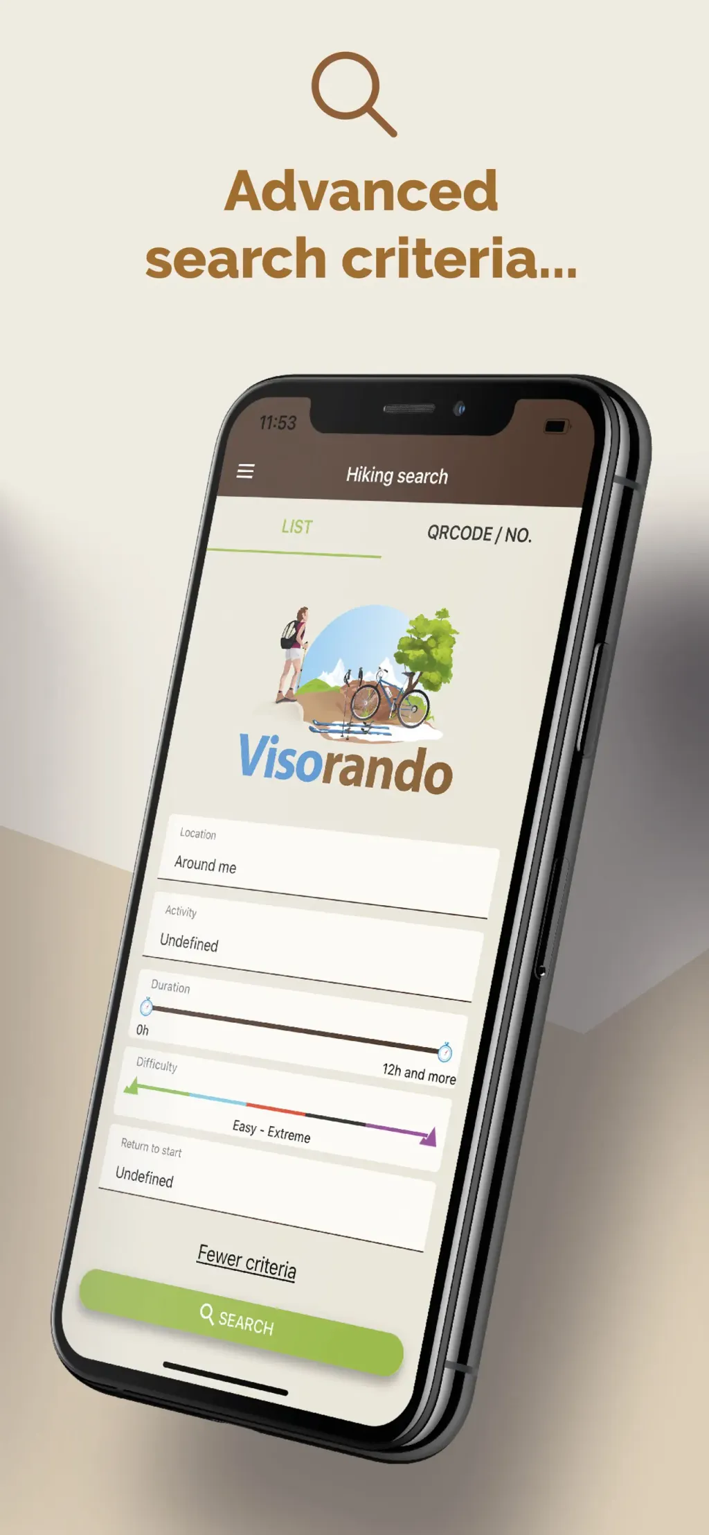 Visorando - Route ideas App Store screenshot 6