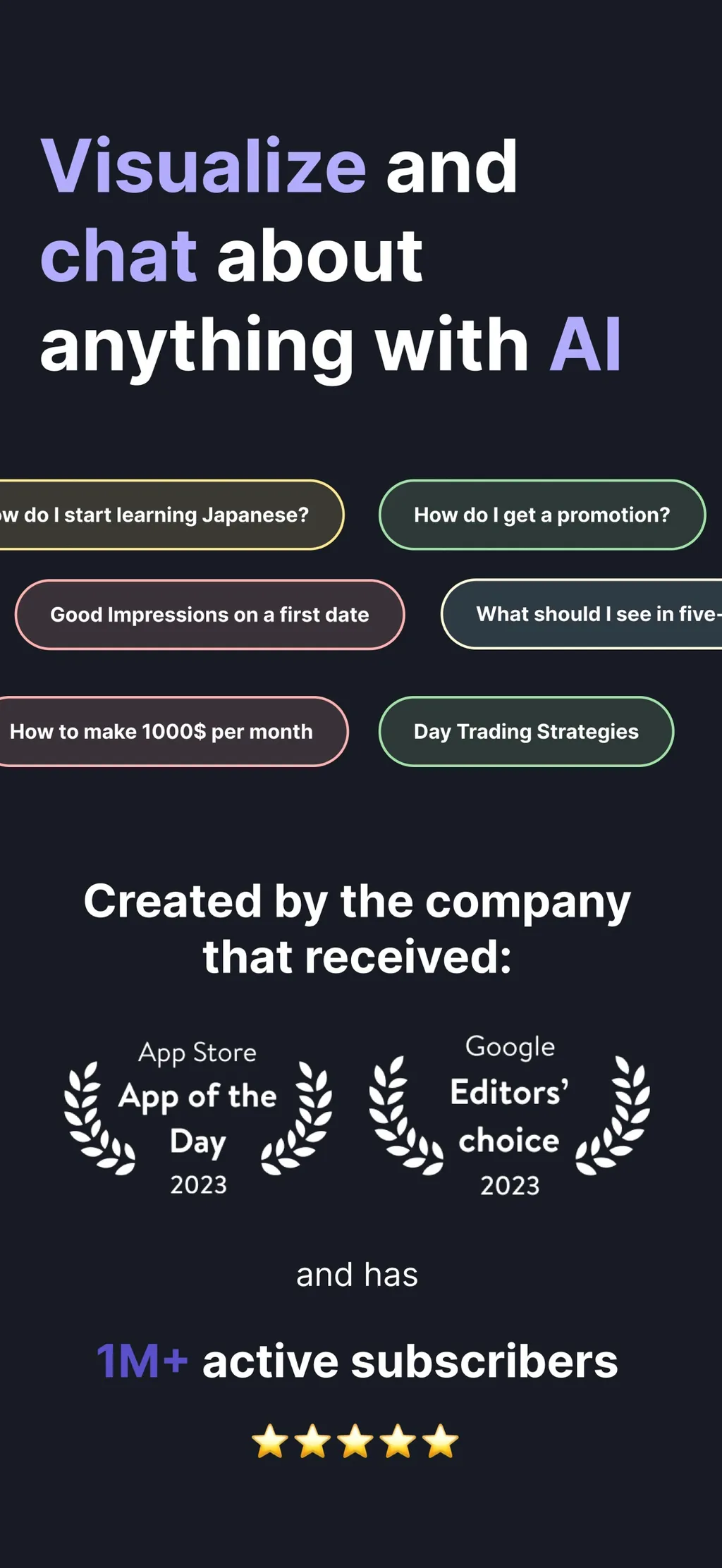 VisualMind: AI MindMap/Chatbot App Store screenshot 1