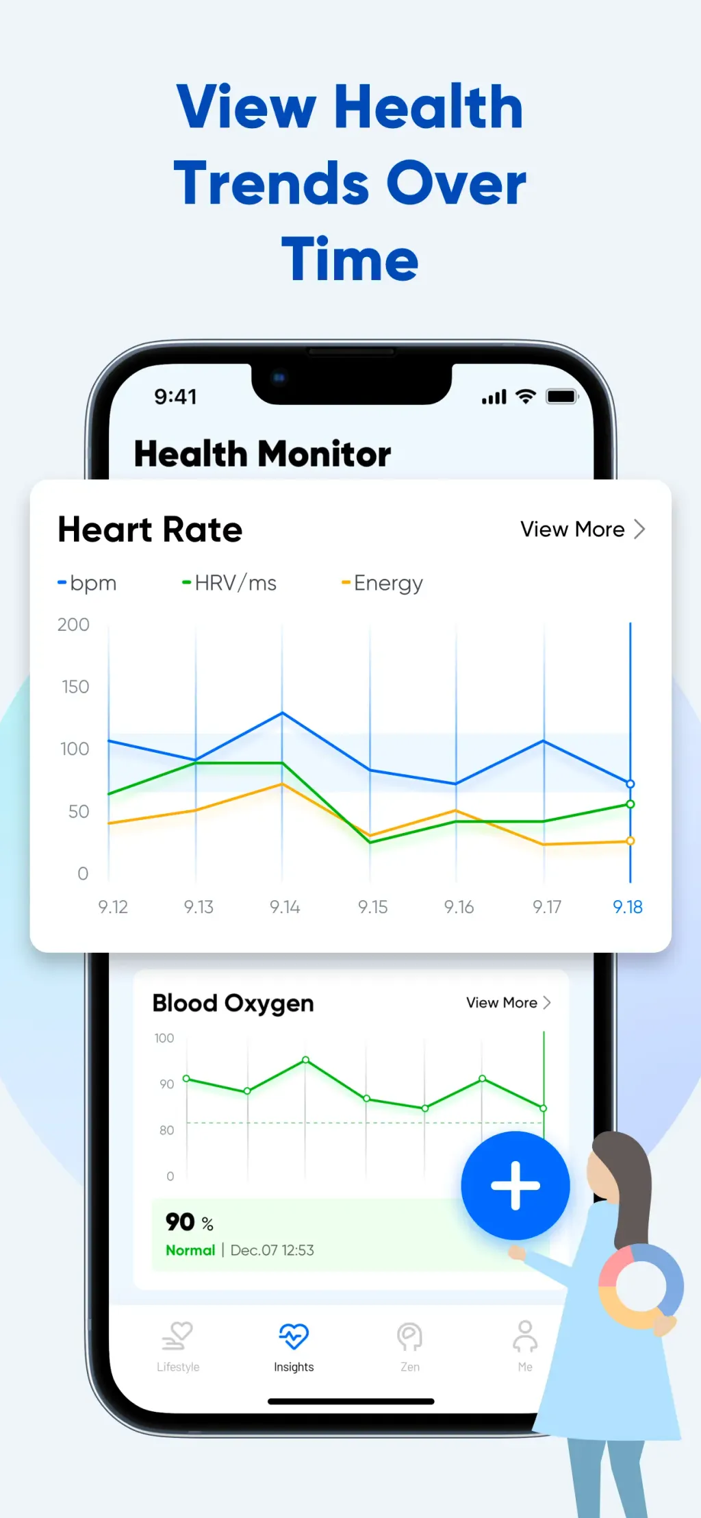 Vital: Heart Health&Meditation App Store screenshot 4