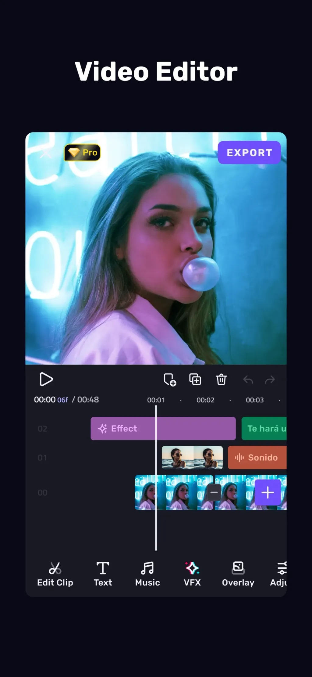 VivaCut - AI Video Editor screenshot 1