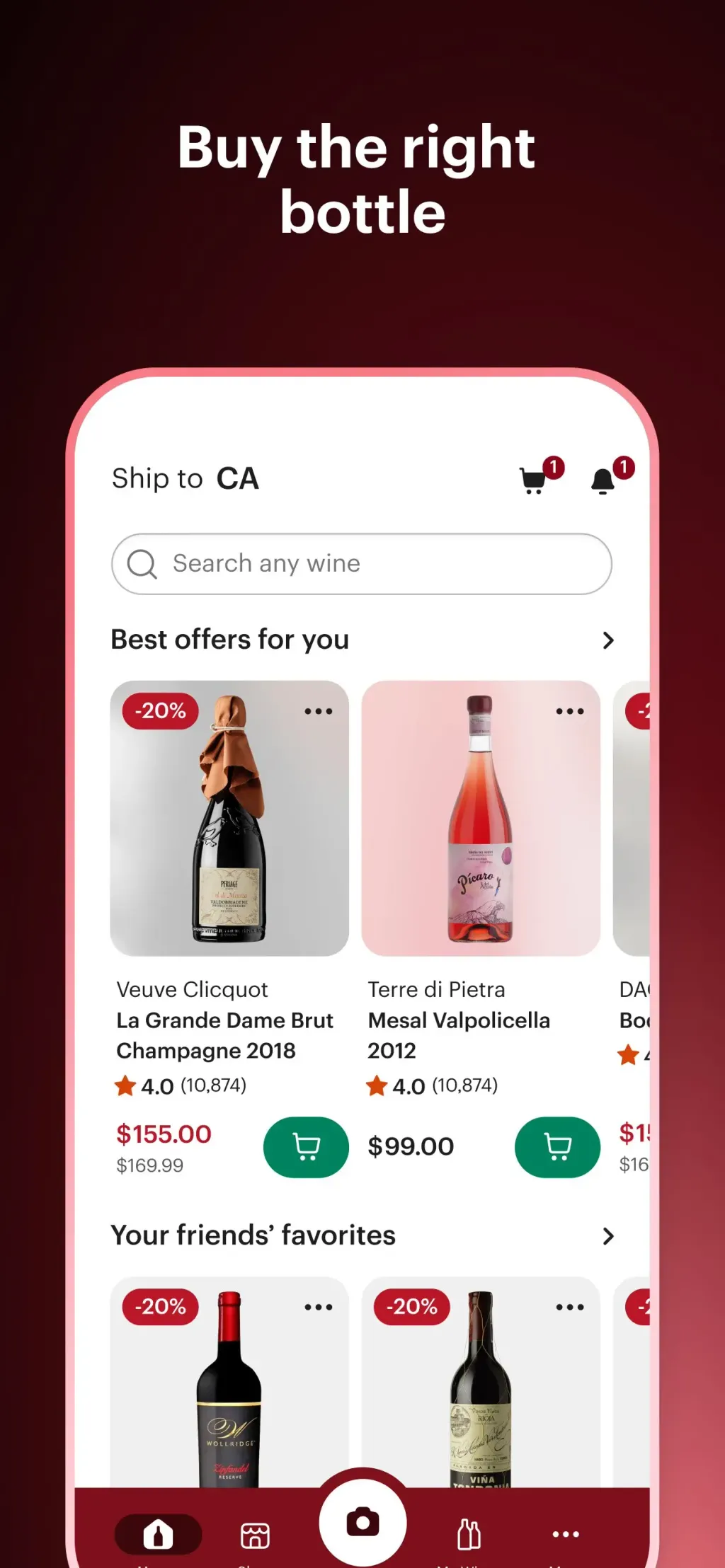 Vivino: Drink The Right Wine screenshot 1