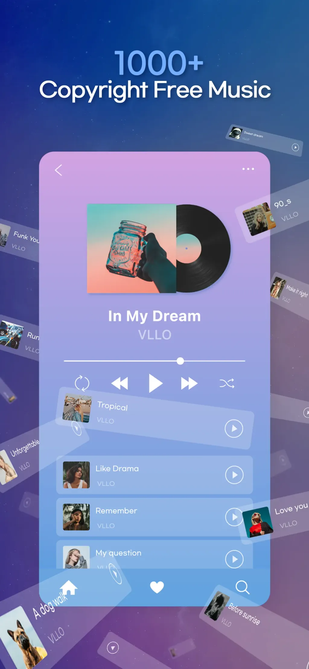 VLLO- Video Editor, Vlog Edits App Store screenshot 6