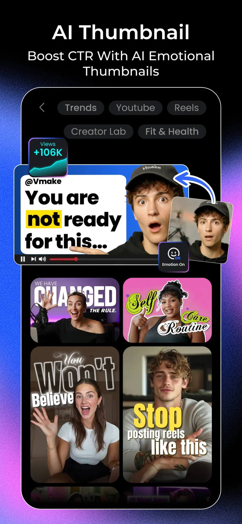 Vmake: UGC Video Editor App Store screenshot 2