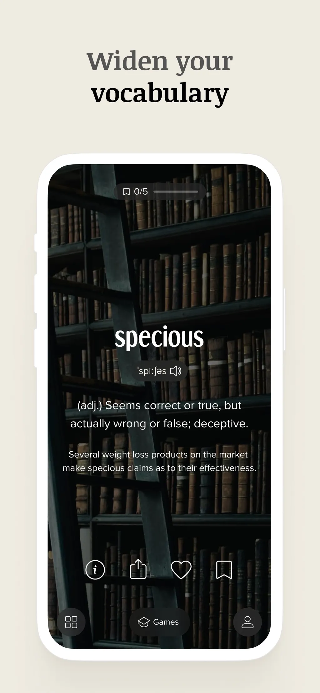 Vocabulary - Learn words daily App Store screenshot 9