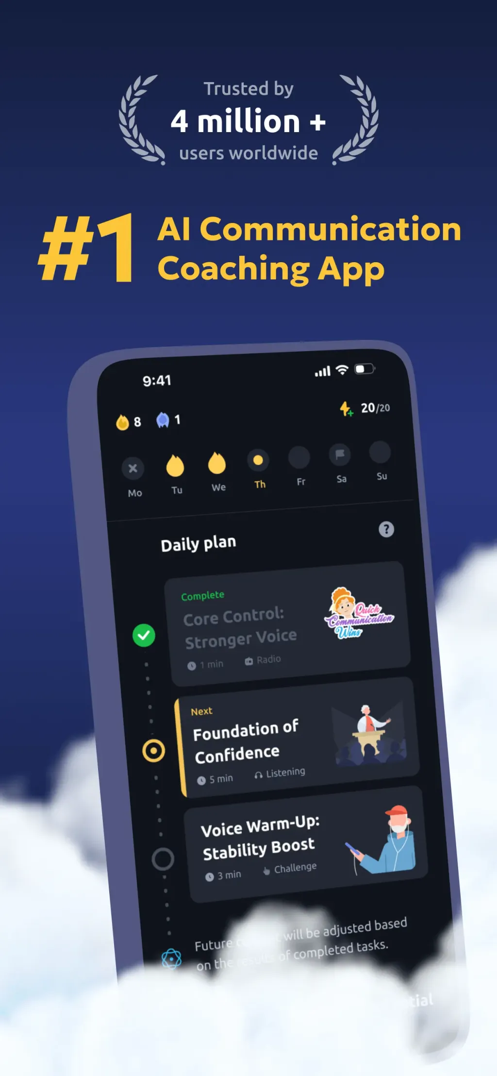 Vocal Image: AI Speaking Coach App Store screenshot 1