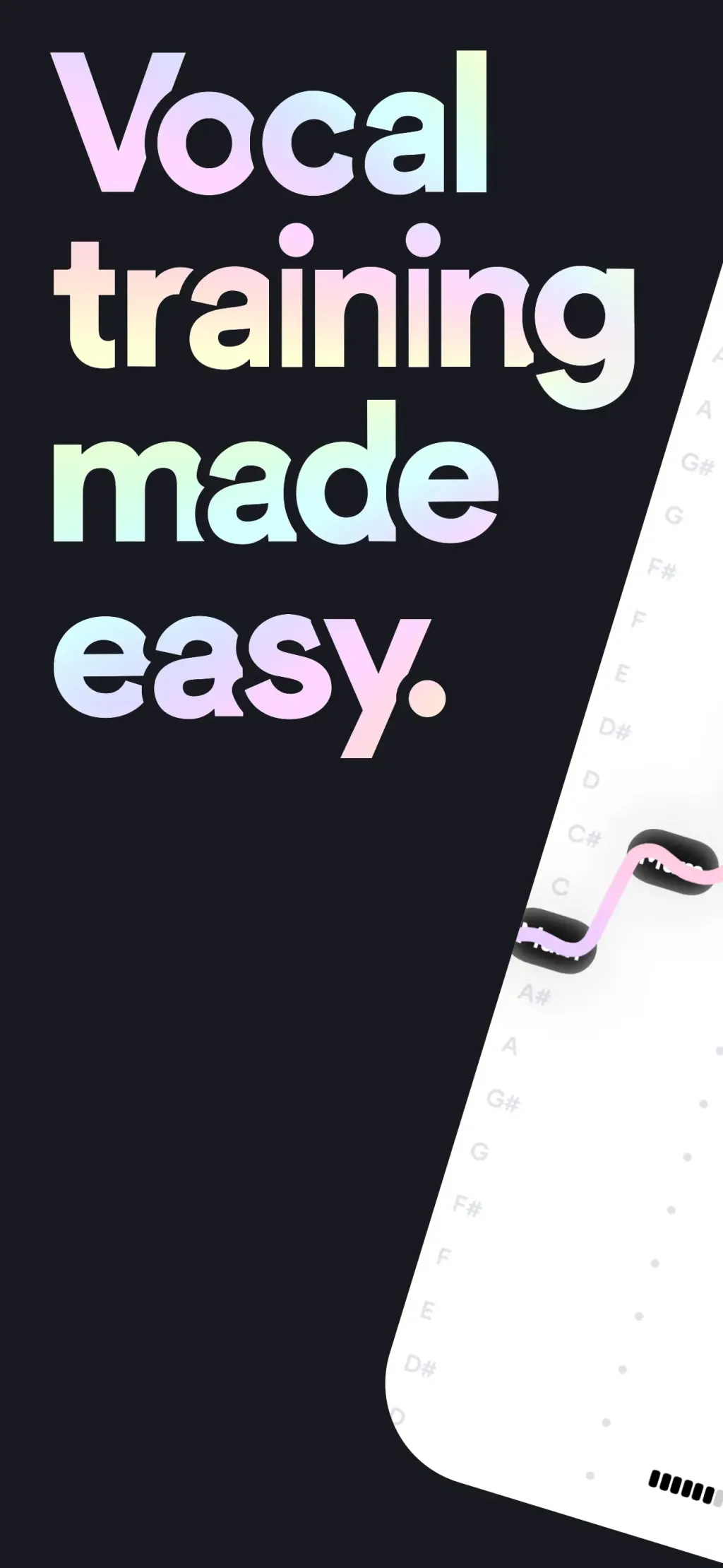 Vocalista: Learn to Sing App Store screenshot 1