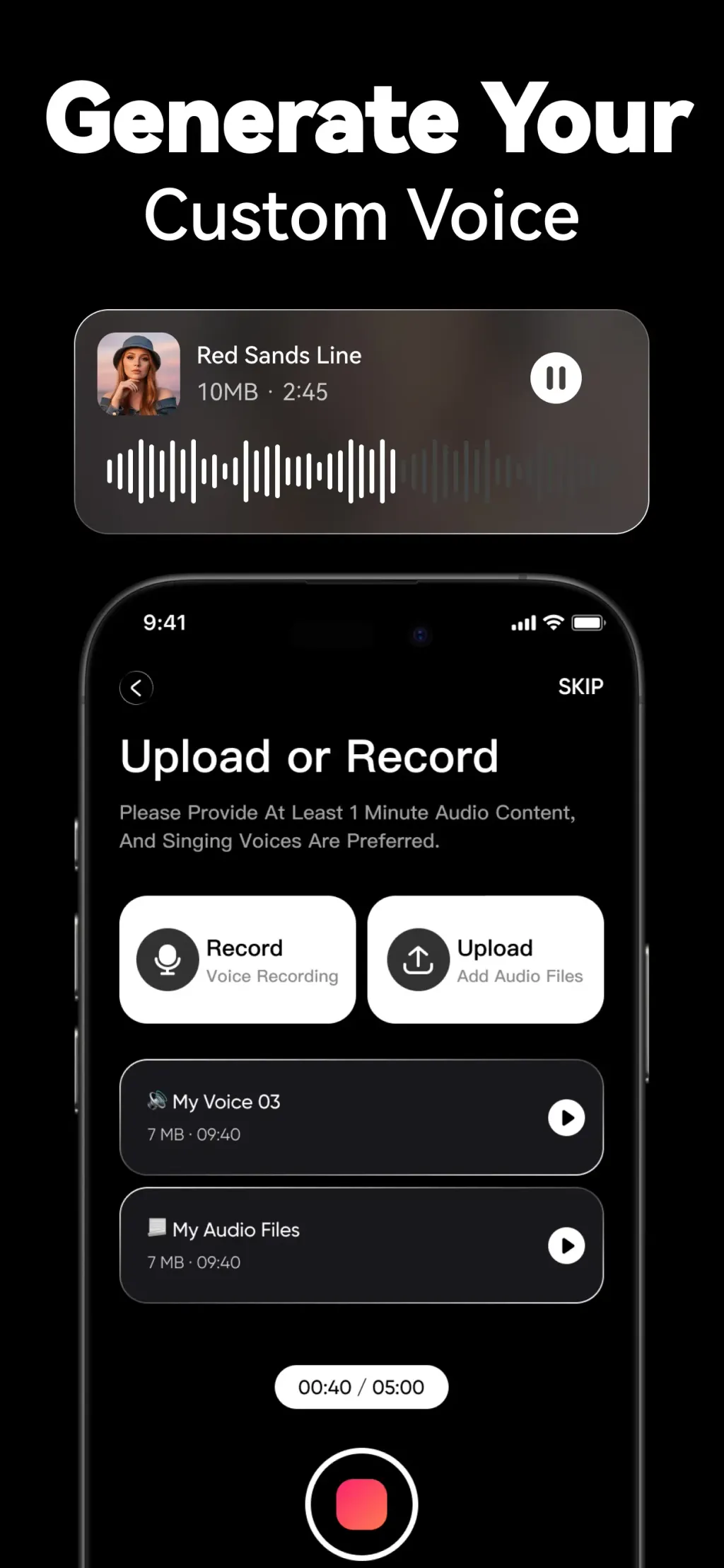 VocalMe Music: AI Cover Songs App Store screenshot 5