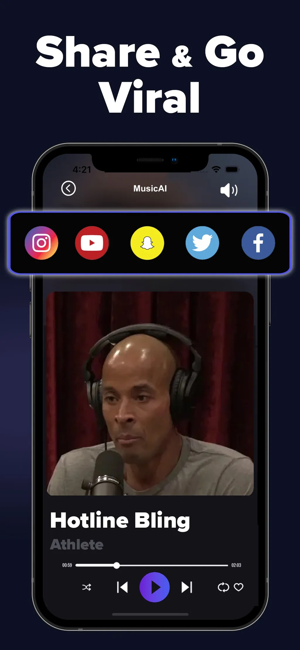 Voice Changer ™ - AI Voice App App Store screenshot 1