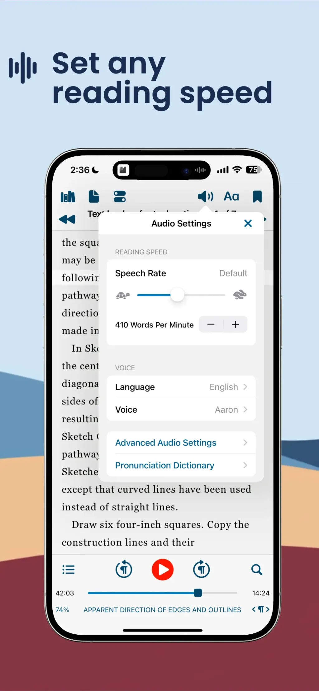 Voice Dream - Natural Reader App Store screenshot 3