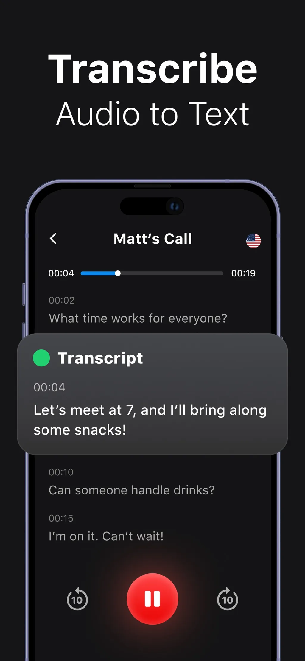 Voice Recorder: AI Note Taker screenshot 1