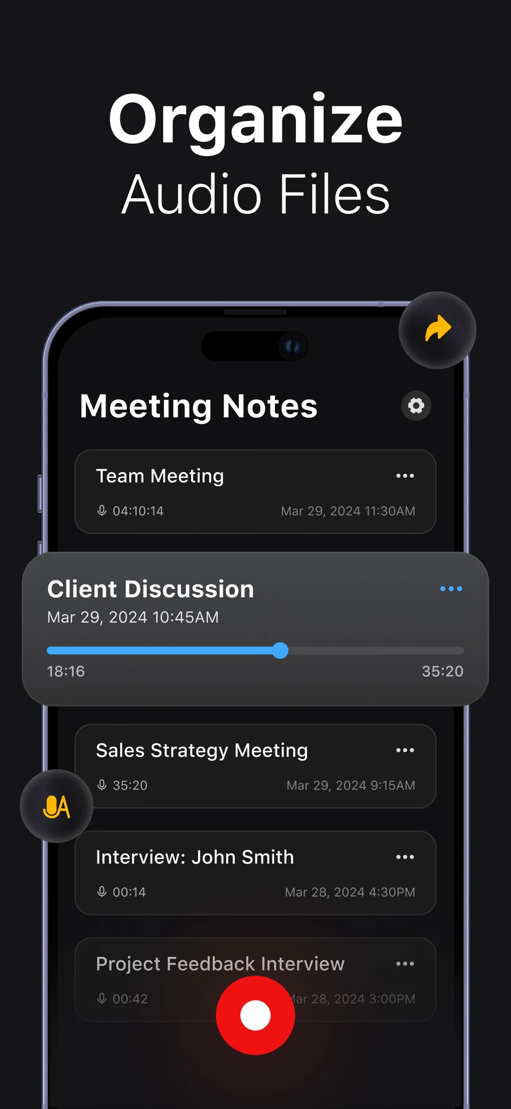 Voice Recorder: AI Note Taker screenshot 3