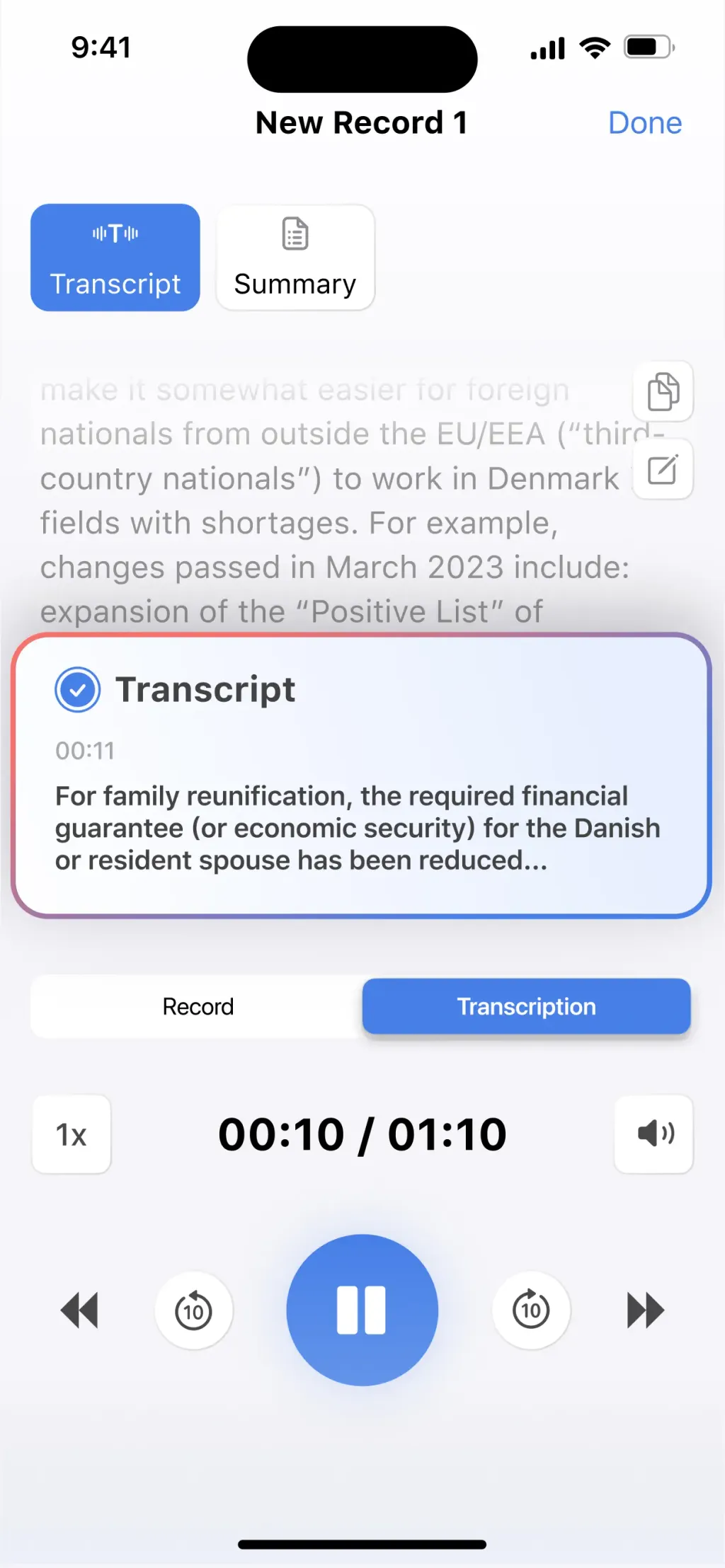 Voice Recorder-Audio Memos Арр App Store screenshot 2