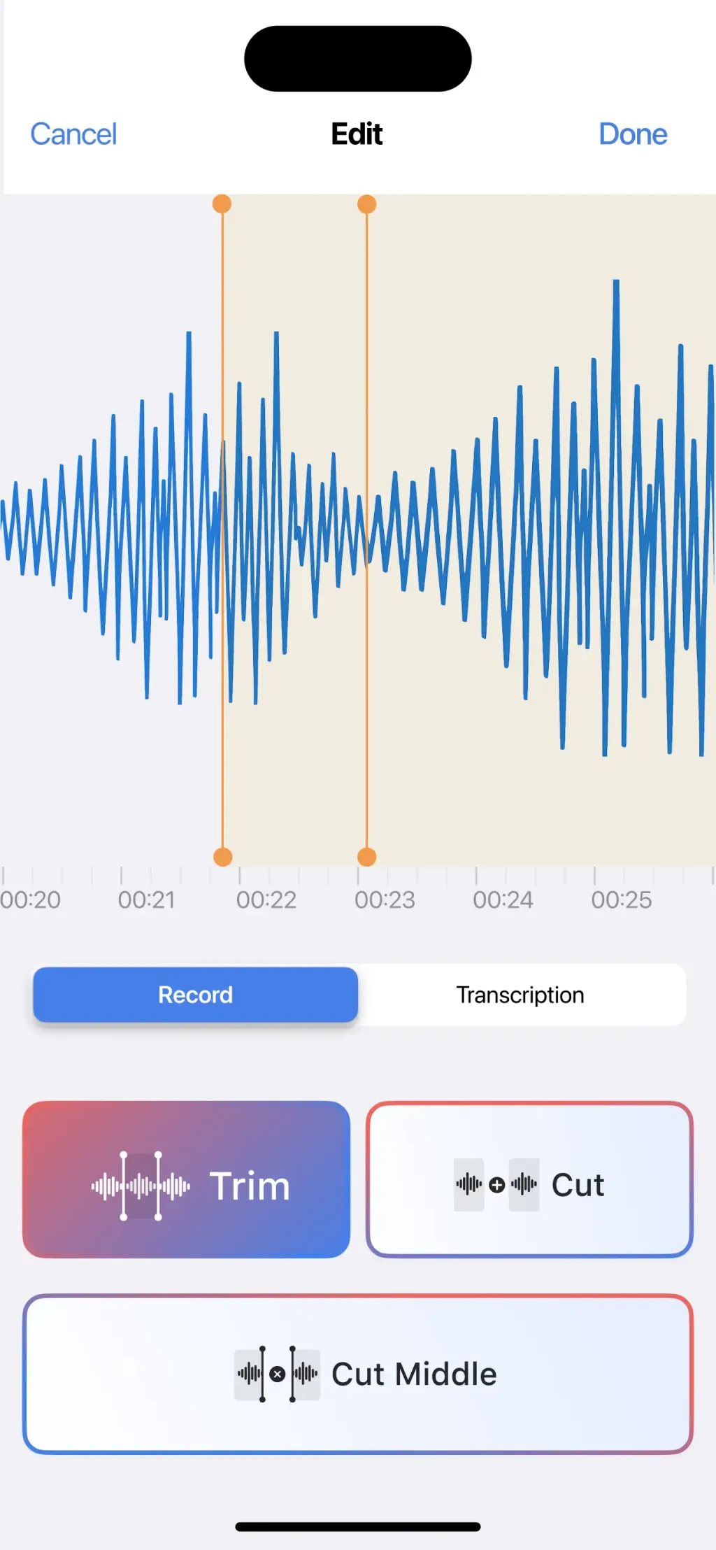 Voice Recorder-Audio Memos Арр screenshot 1