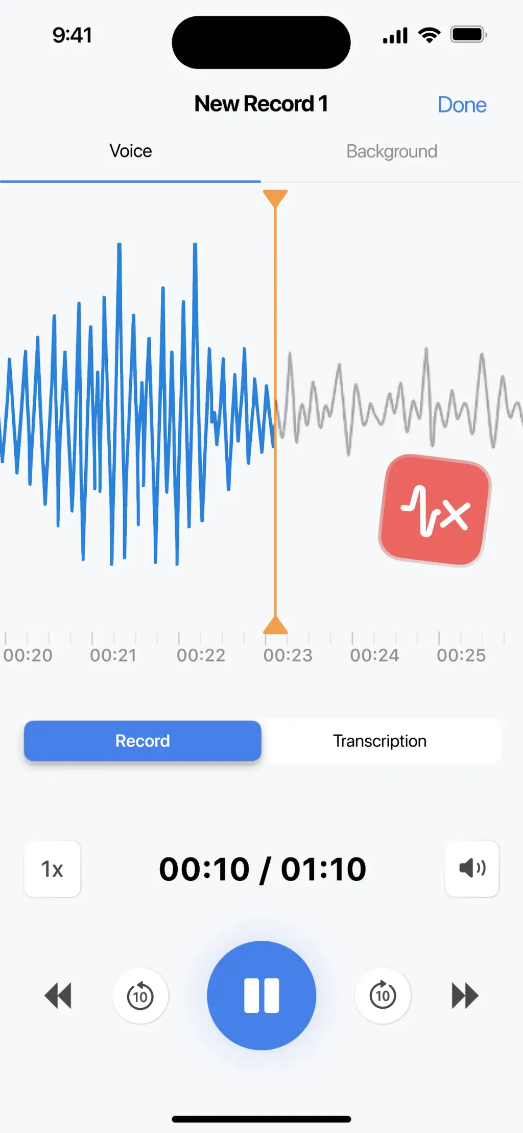 Voice Recorder-Audio Memos Арр screenshot 2