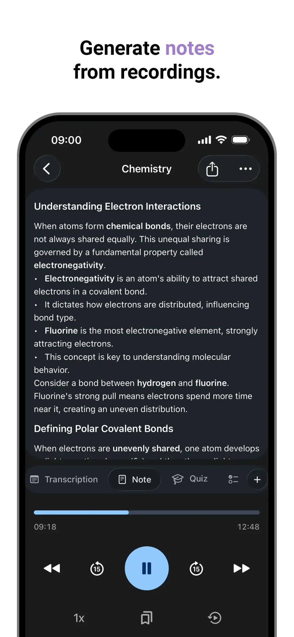 Voice Recorder & Transcribe App Store screenshot 4