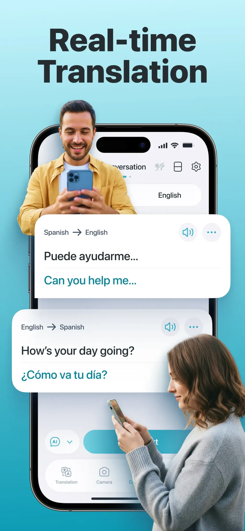 Voice Translator: Translate AI screenshot 1