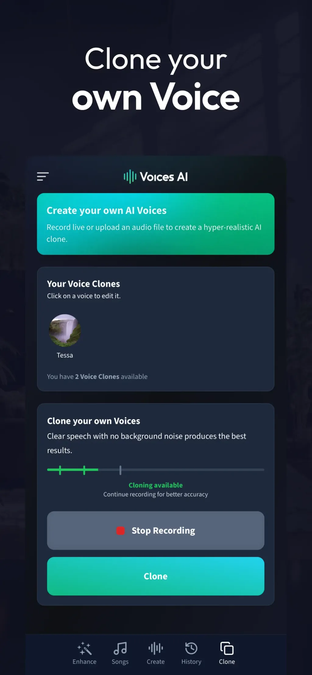 Voices AI: Change Your Voice App Store screenshot 5