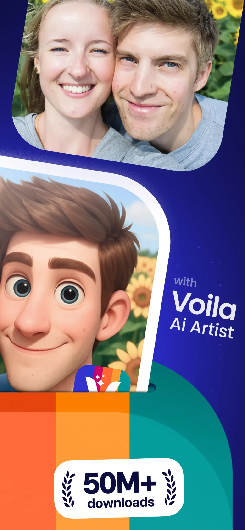Voilà AI Artist Cartoon Filter App Store screenshot 2