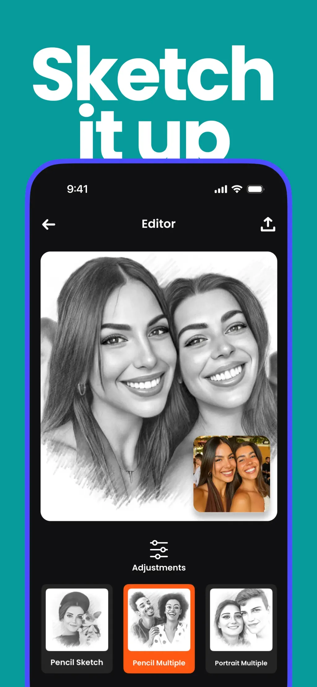 Voilà AI Artist Cartoon Filter App Store screenshot 5