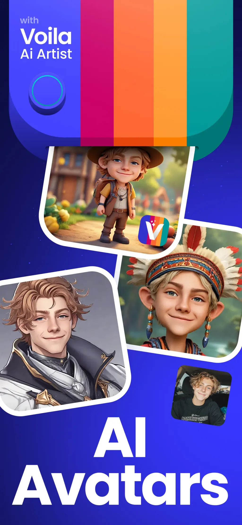 Voilà AI Artist Cartoon Filter App Store screenshot 8